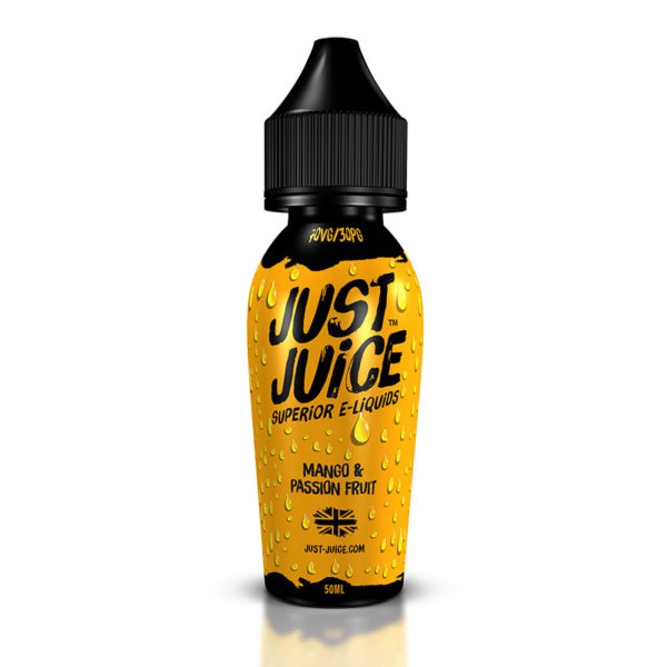 Just Juice Mango & Passion Fruit 0mg 50ml Short Fill E-Liquid