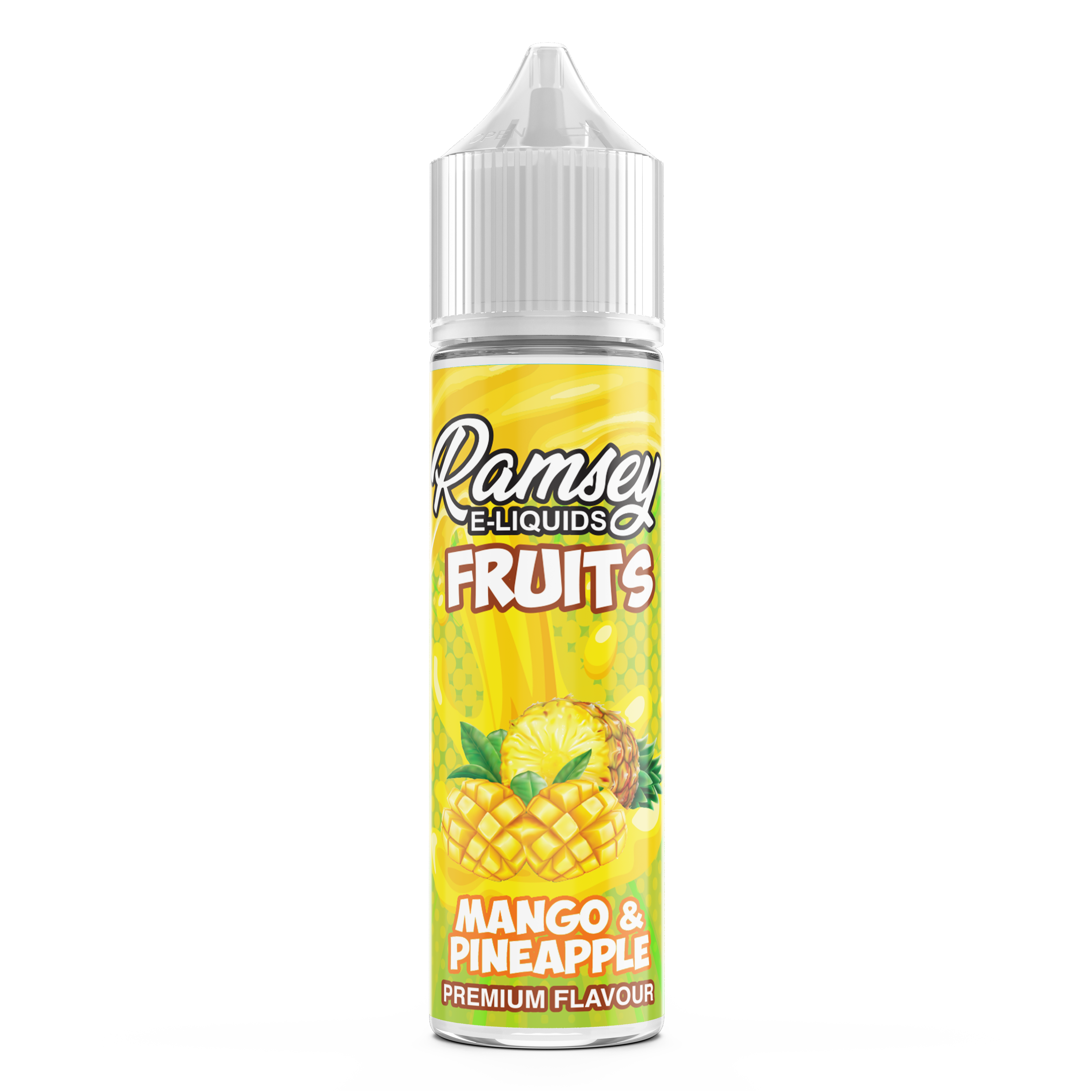 Ramsey E-Liquids Fruits: Mango & Pineapple 0mg 50ml Shortfill E-Liquid