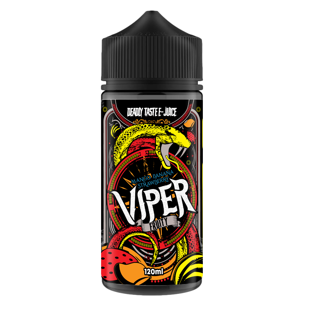 Mango Banana Strawberry  E-Liquid by Viper - Shortfills UK