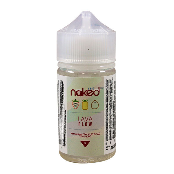 Naked 100 Ice Lava Flow 0mg 50ml Shortfill E-Liquid