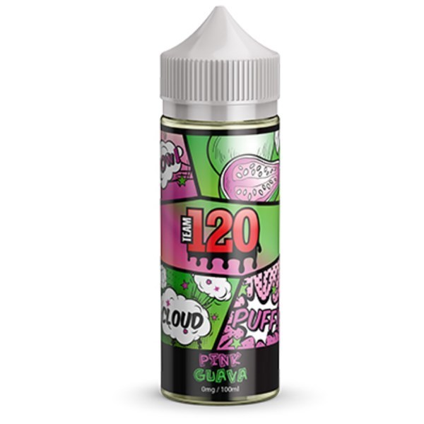 Pink Guava By Team 120 E-Liquid 0mg Shortfill - 100ml
