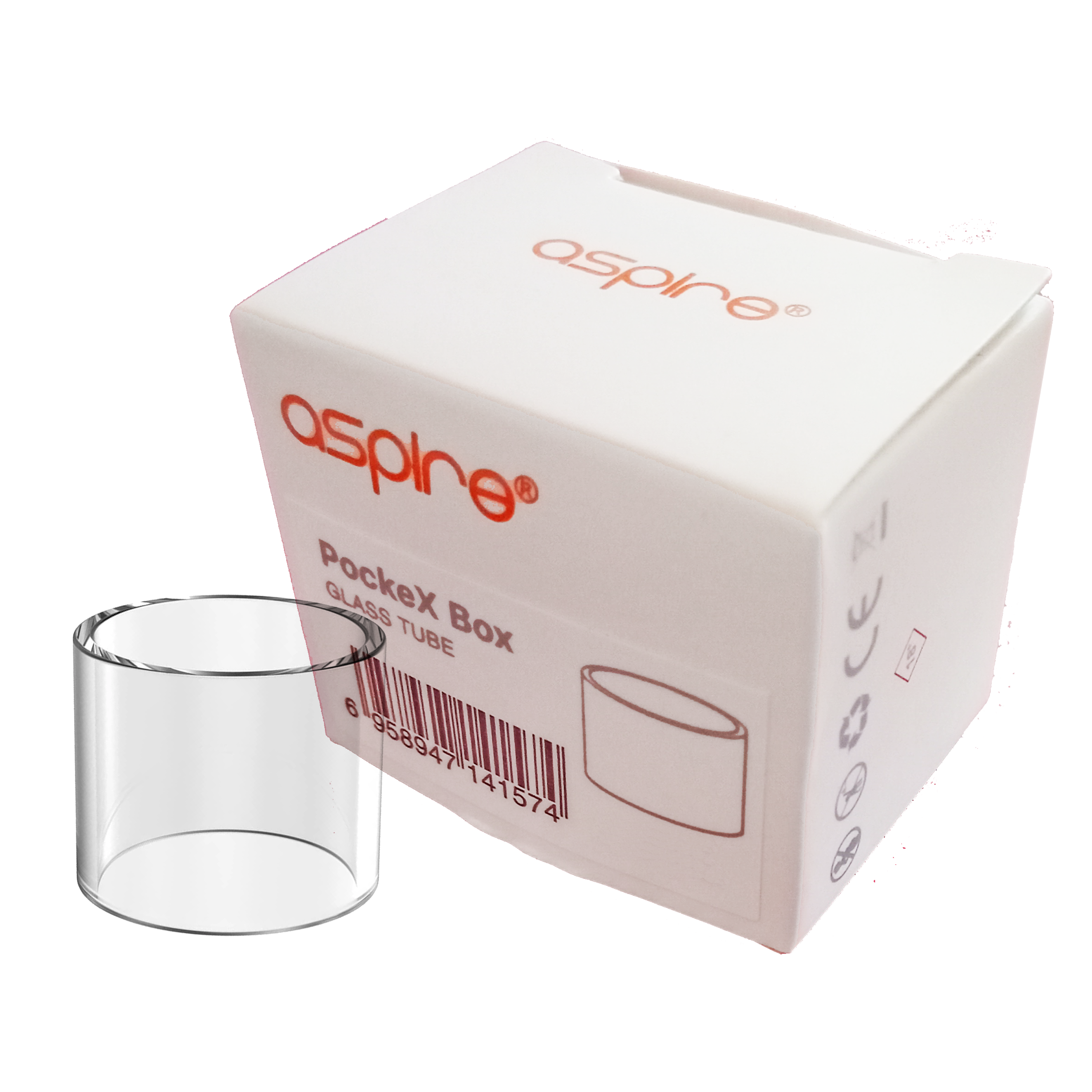 Aspire Pockex Box Replacement Glass XL - 1pc