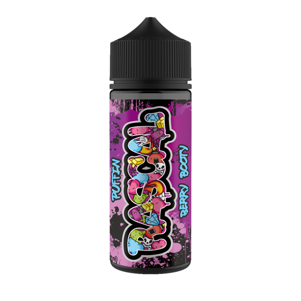 Puffin Rascal Berry Booty 0mg 100ml Shortfill E-Liquid