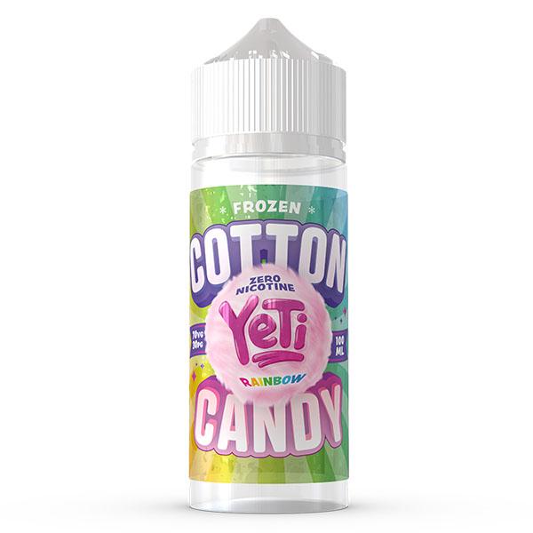 Yeti Cotton Candy: Rainbow 0mg 100ml Shortfill E-Liquid