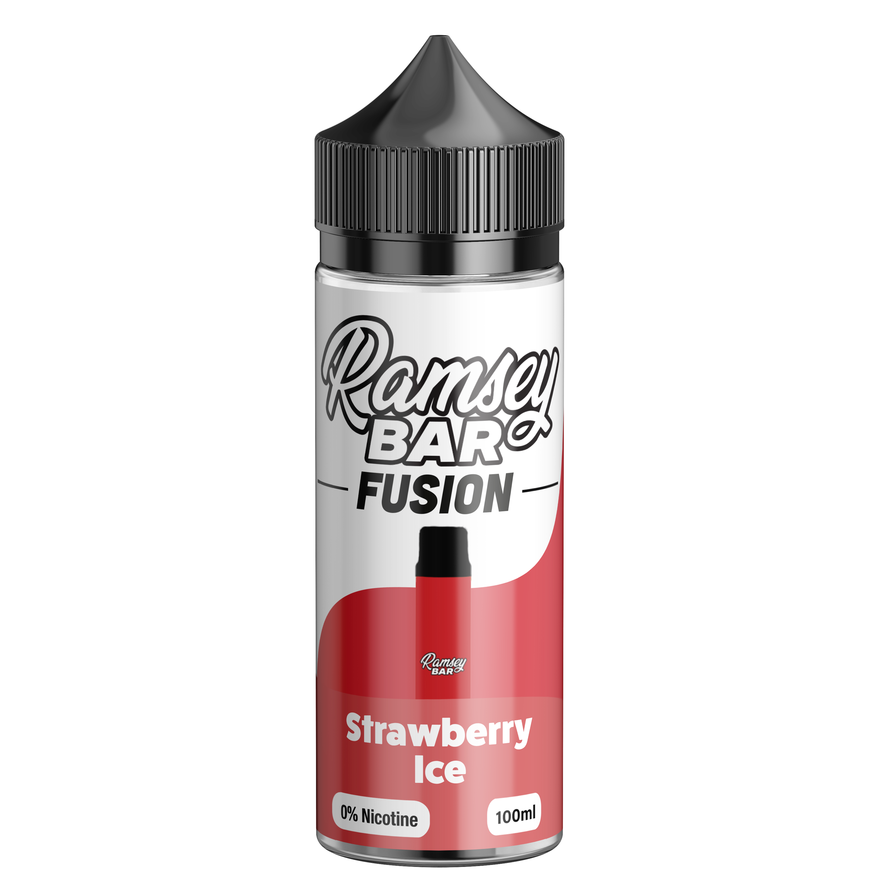 Strawberry Ice E-Liquid by Ramsey E-Liquids - Shortfills UK