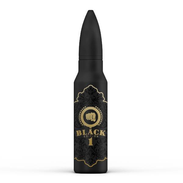Riot Squad Black Edition #1 0mg 50ml Shortfill E-Liquid