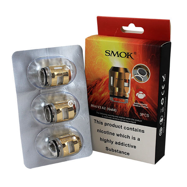 Smok Mini V2 Coils 3pcs - A1 0.17ohm Gold