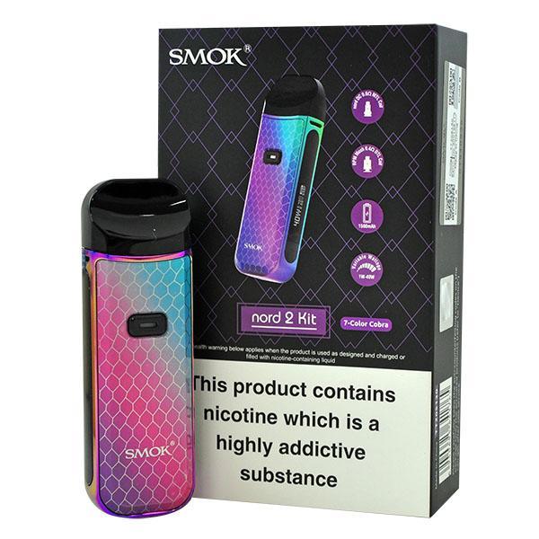 Smok Nord 2 Pod Vape Kit - 7-Color Cobra