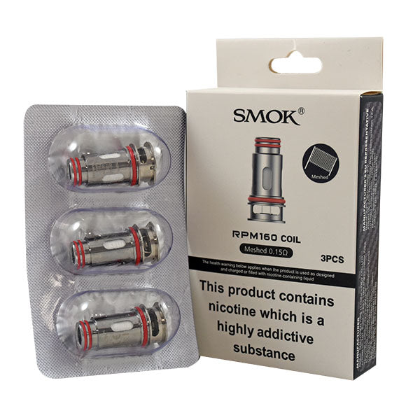 smok rpm160 coils Smok RPM160 Replacement Coils 3pk