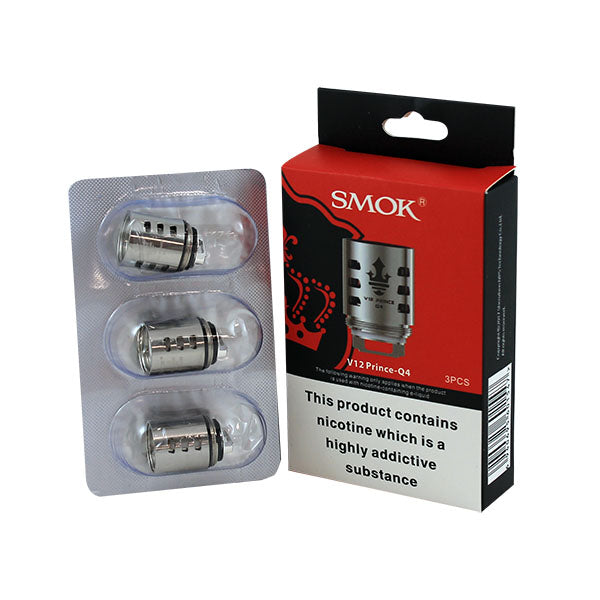 Smok V12 Prince Coils (3pcs) - Prince Q4