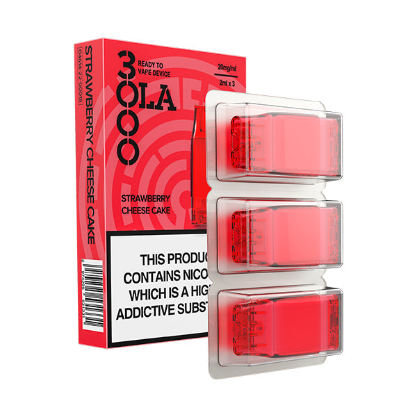 OLA 3000 Prefilled Pods 20mg (3pcs) Strawberry Cheesecake