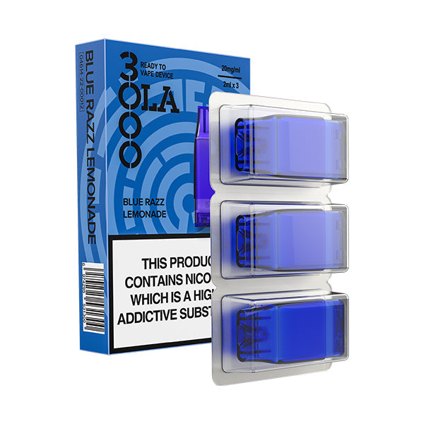 OLA 3000 Prefilled Pods 20mg (3pcs) Blue Razz Lemonade