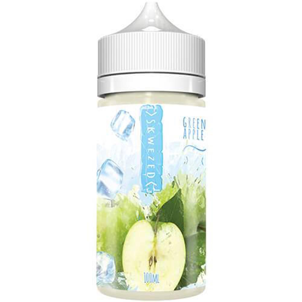 Skwezed Green Apple Ice 0mg 100ml Shortfill E-Liquid