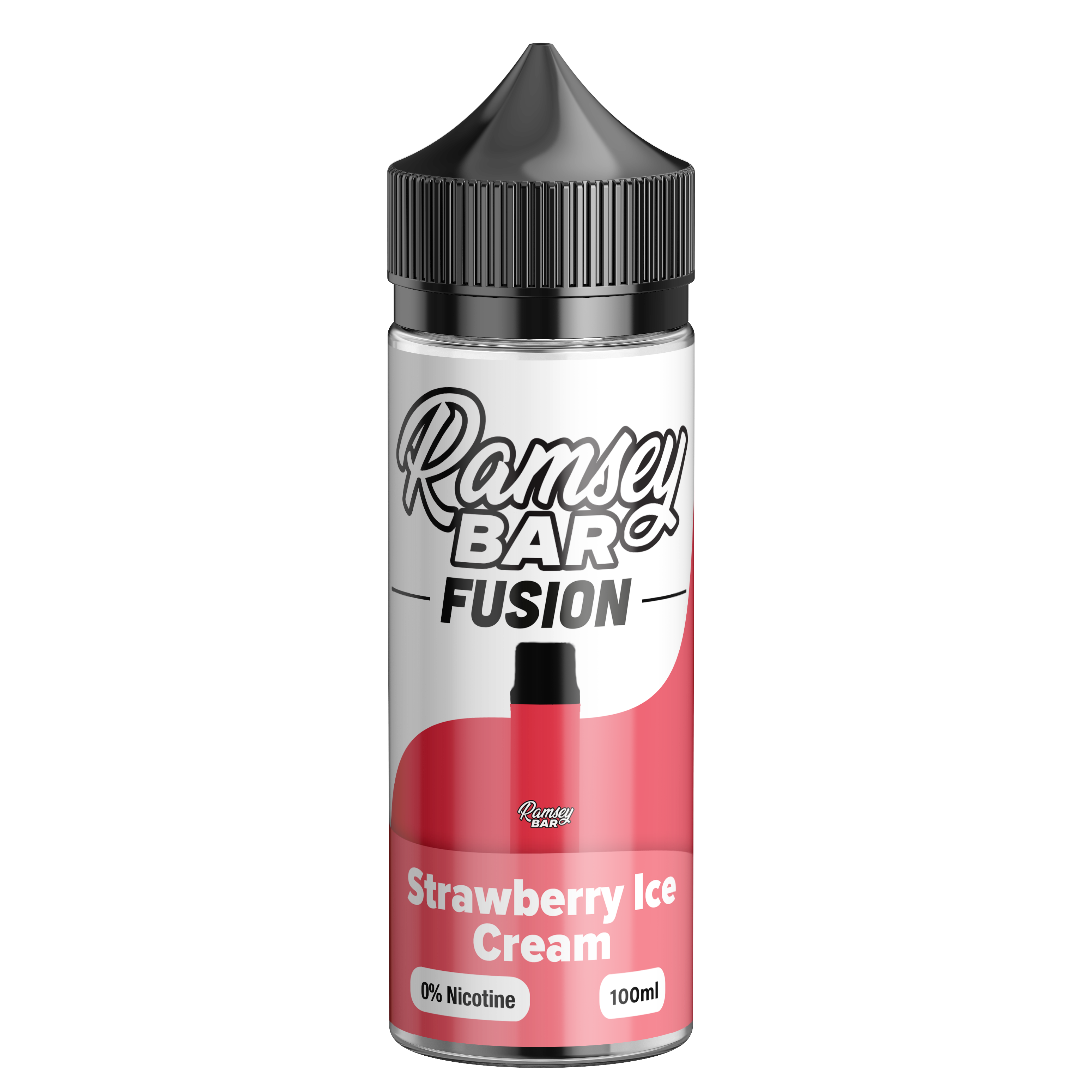 Ramsey Bar Fusion Strawberry Ice Cream 100ml Shortfill E-Liquid