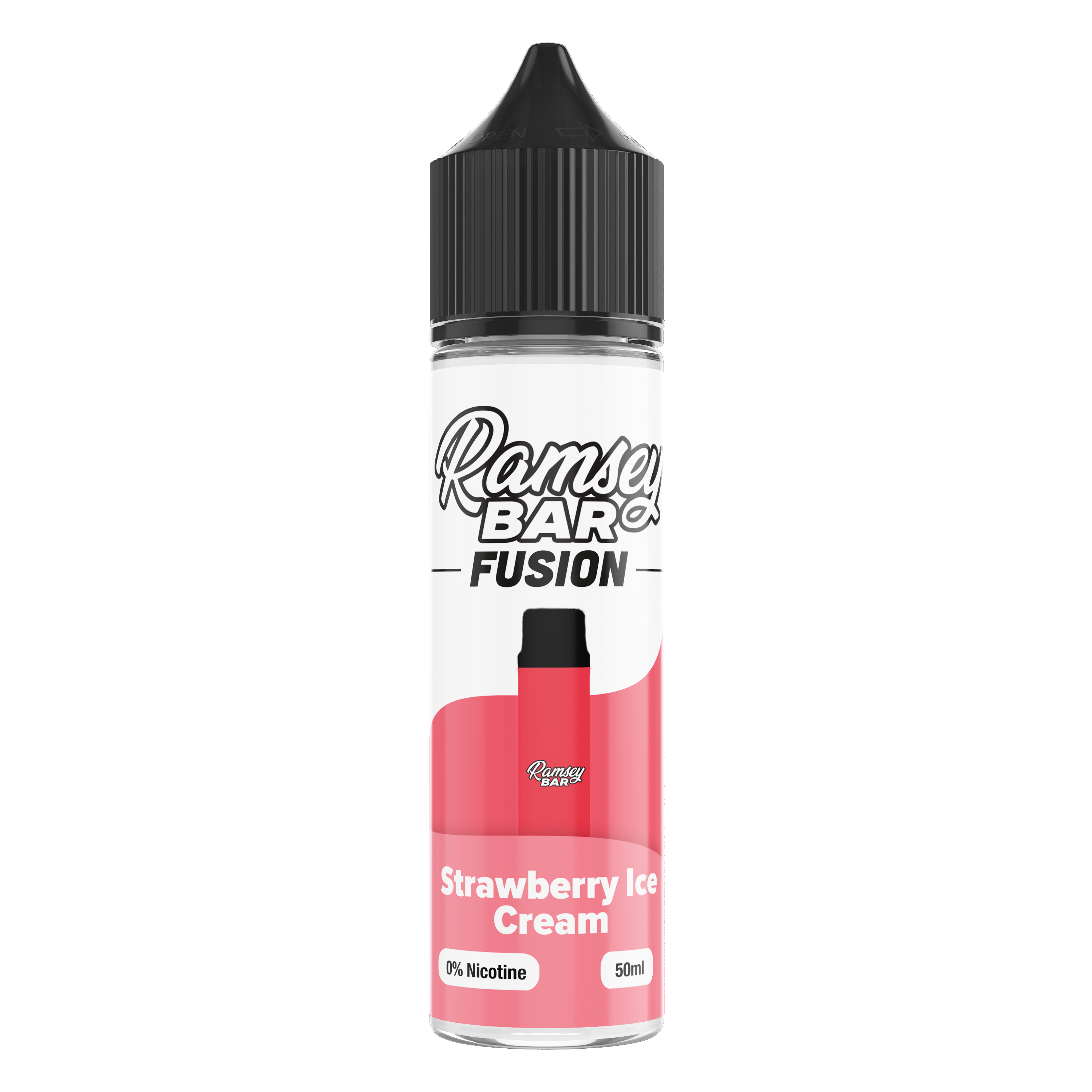 Ramsey Bar Fusion Strawberry Ice Cream 50ml Shortfill E-Liquid