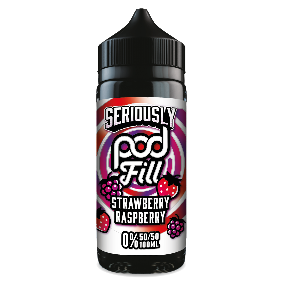 Strawberry Raspberry E-Liquid by Doozy Vape - Shortfills UK