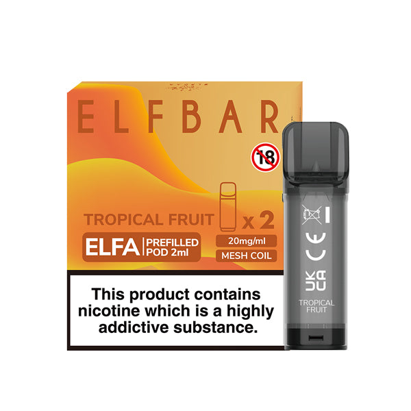 Elf Bar Elfa Prefilled Pods 2pcs Tropical Fruit