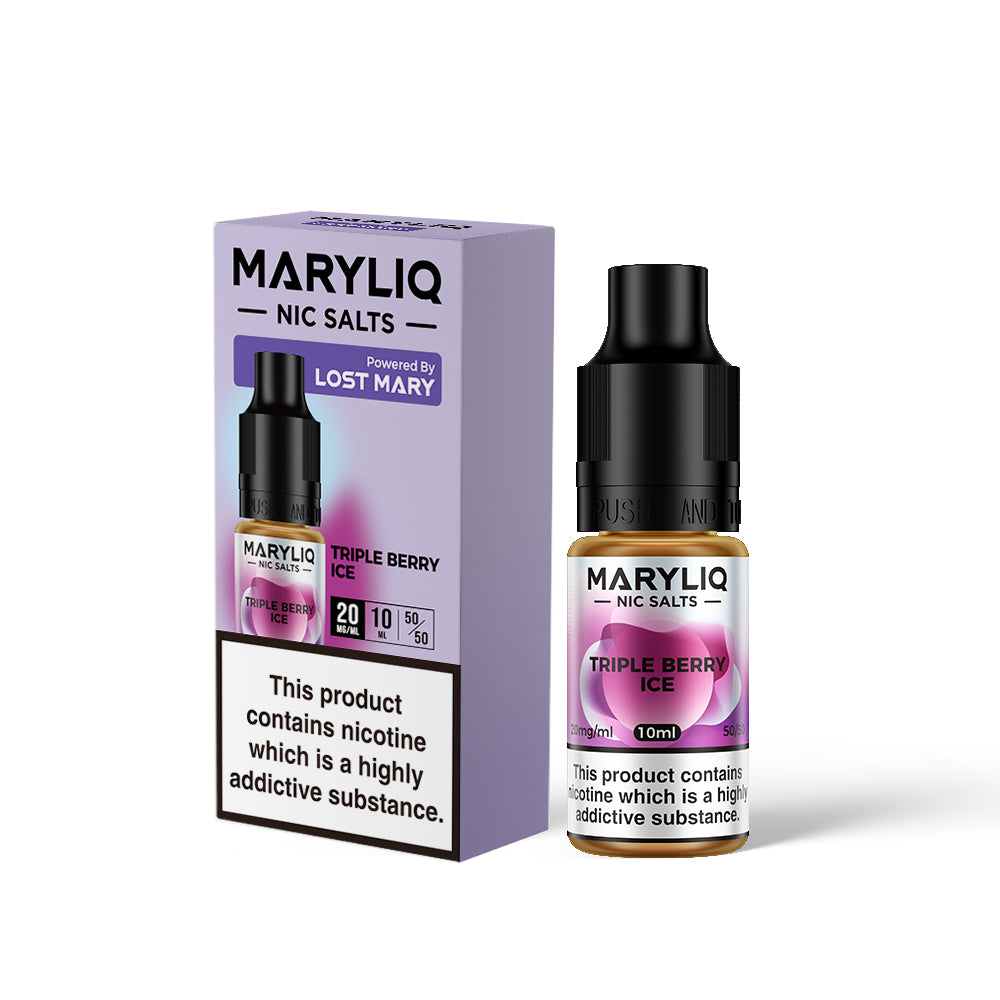 Maryliq Nic Salt by Lost Mary 10ml 10mg/20mg - Triple Berry Ice
