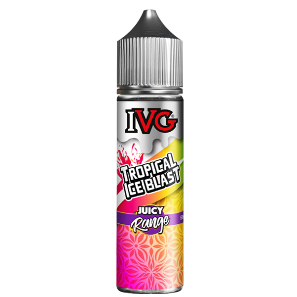 IVG Juicy Range Tropical Ice Blast 0mg 50ml Shortfill