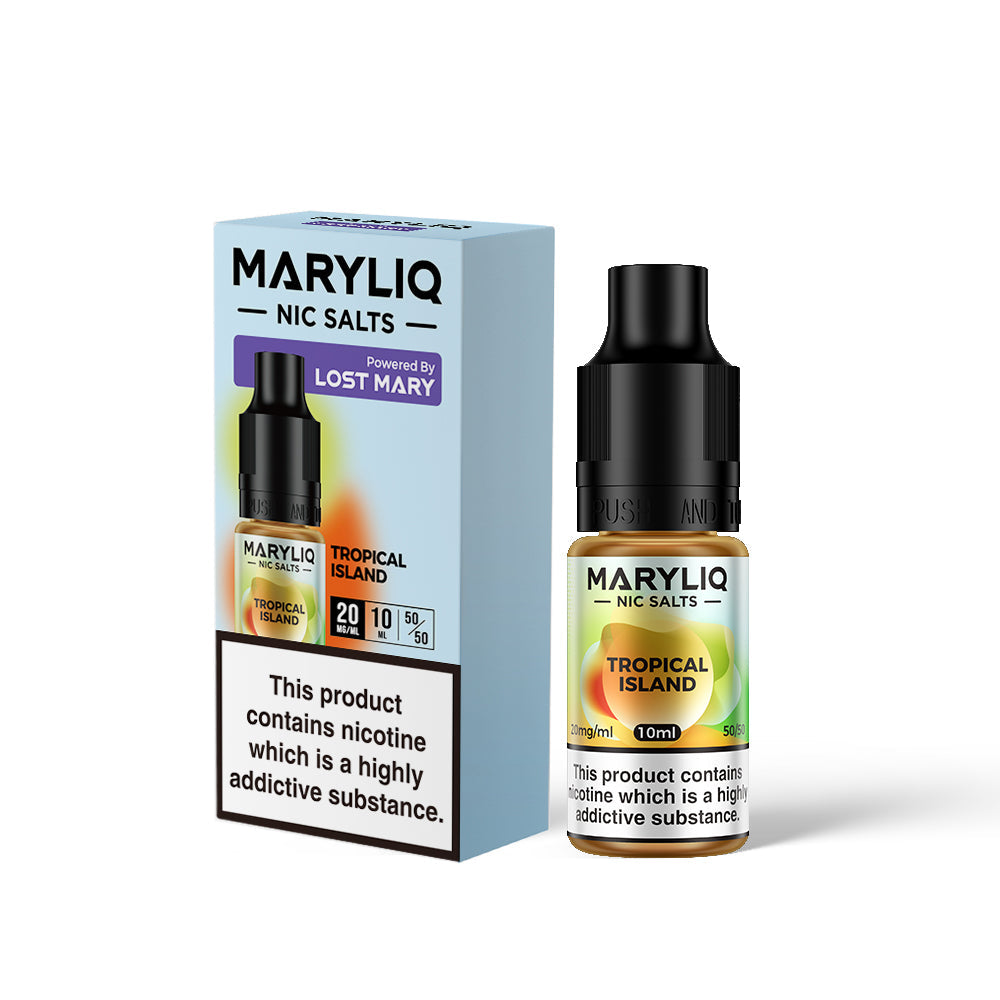 Maryliq Nic Salt by Lost Mary 10ml 10mg/20mg - Tropical Island