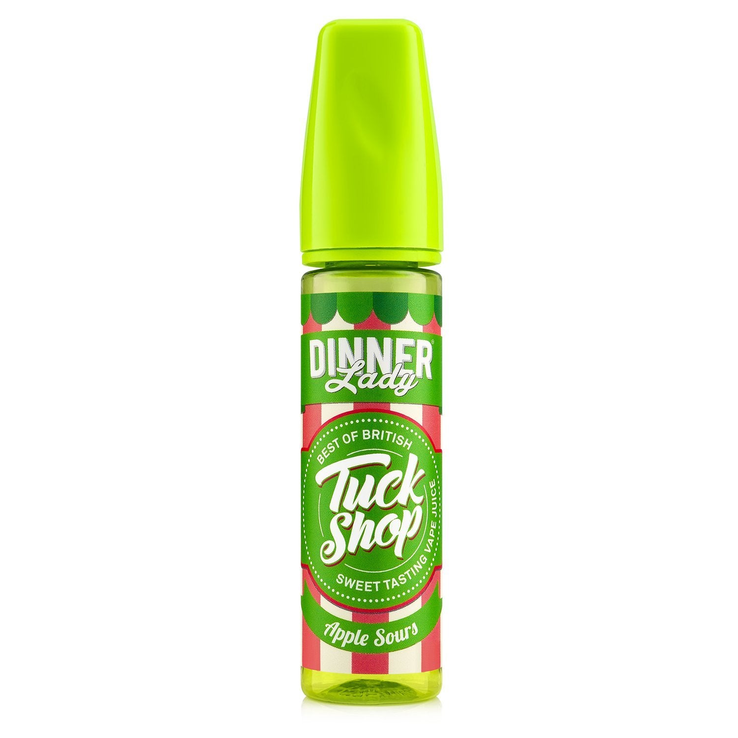 Apple Sours E-Liquid by Dinner Lady Tuck Shop Shortfill