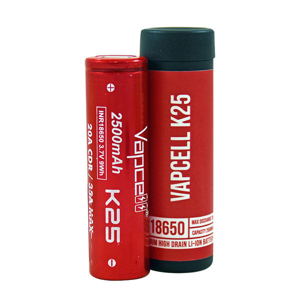 Vapcell K25 18650 Battery 2500mAh