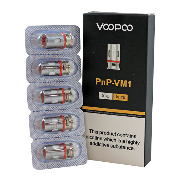 Voopoo PnP Replacement Coils 5pk - Vape Coils UK Voopoo PnP Replacement Coils 5pk - Vape Coils UK