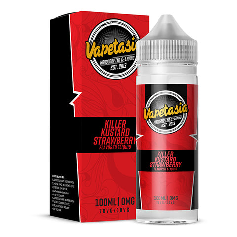 Vapetasia Killer Kustard Strawberry 100ml Shortfill