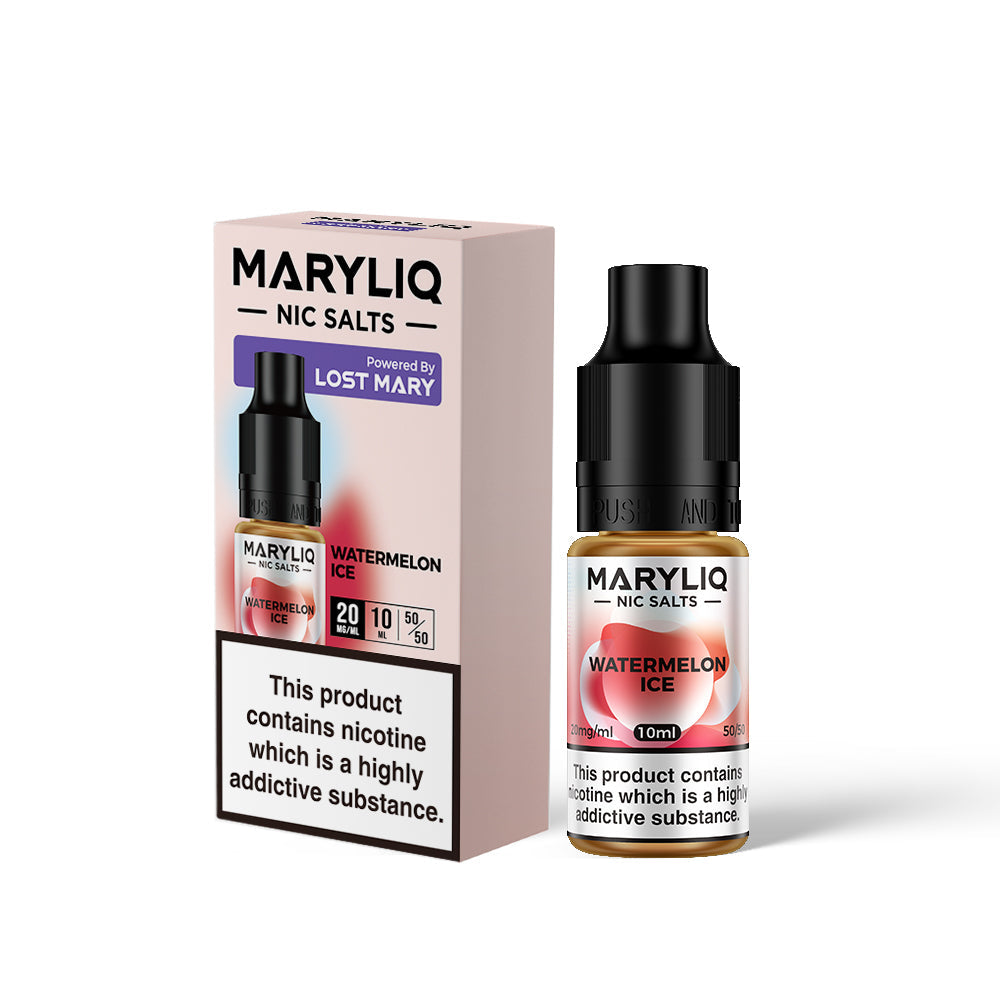 Maryliq Nic Salt by Lost Mary 10ml 10mg/20mg - Watermelon Ice