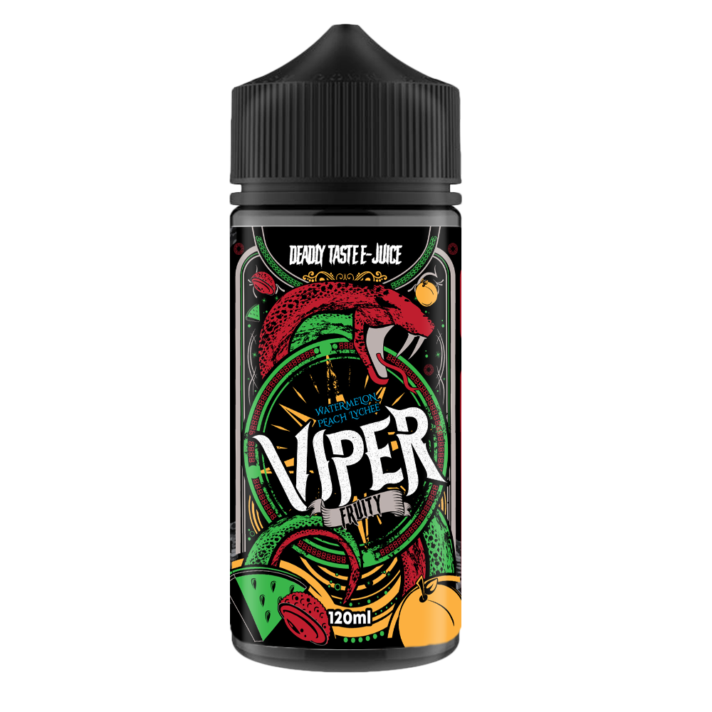 Watermelon Peach Lychee  E-Liquid by Viper - Shortfills UK