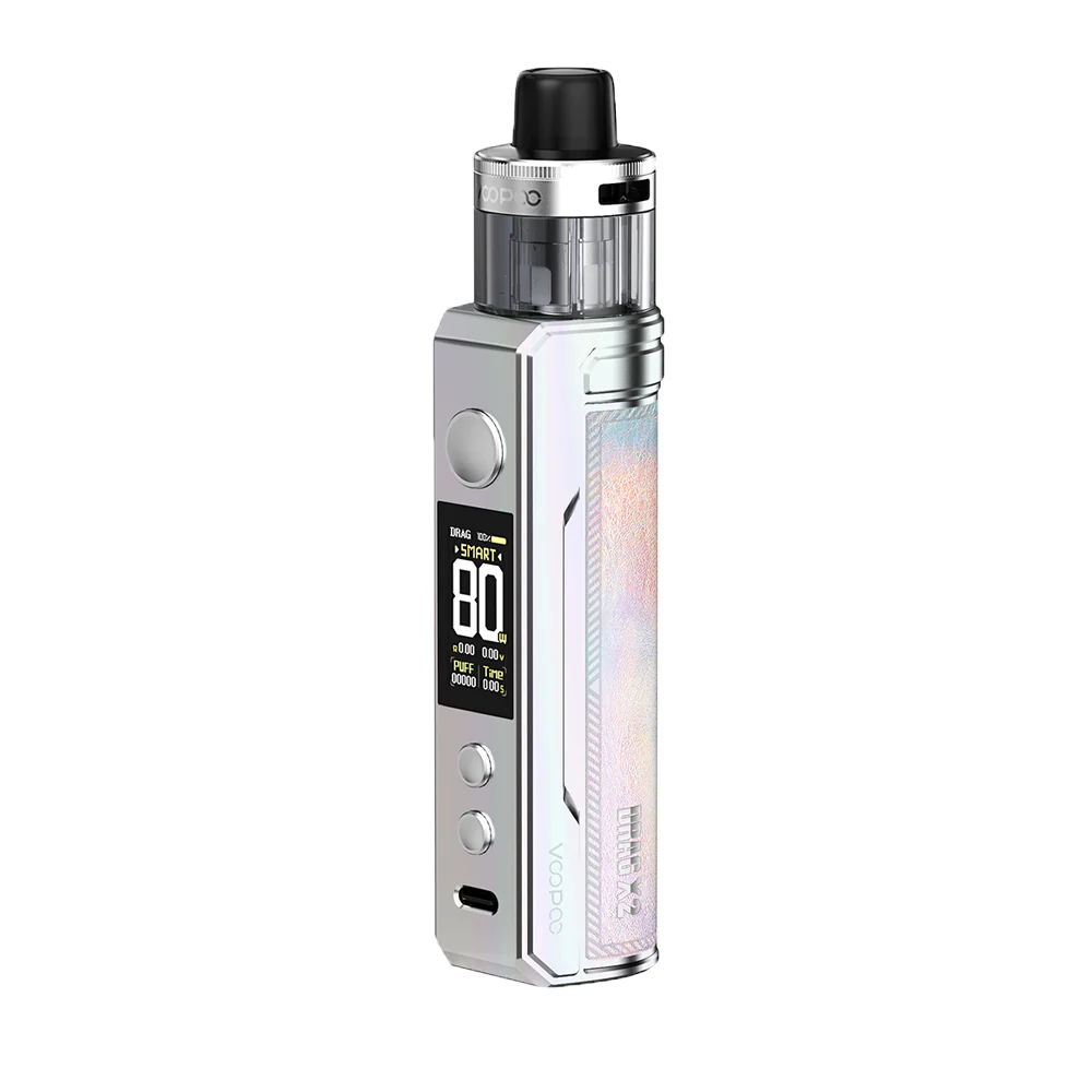 Voopoo Drag X2 Vape Kit Colourful Silver