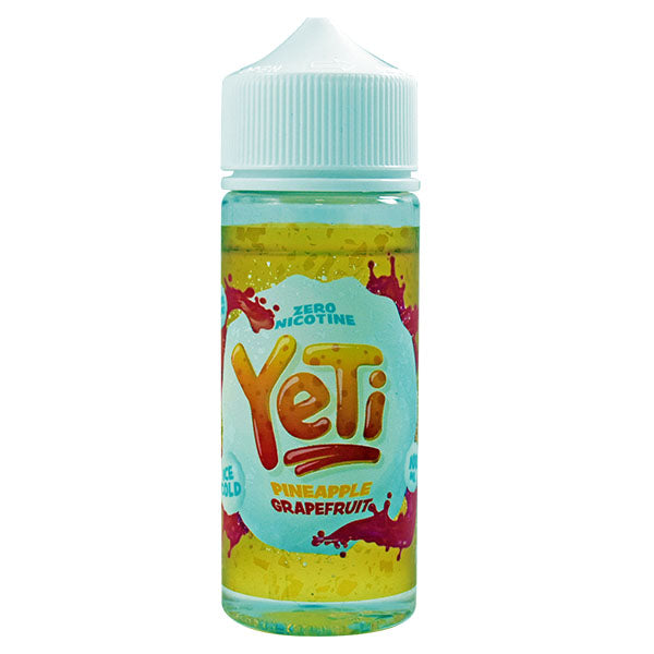 Yeti Ice Cold Pineapple Grapefruit 0mg 100ml Shortfill E-Liquid