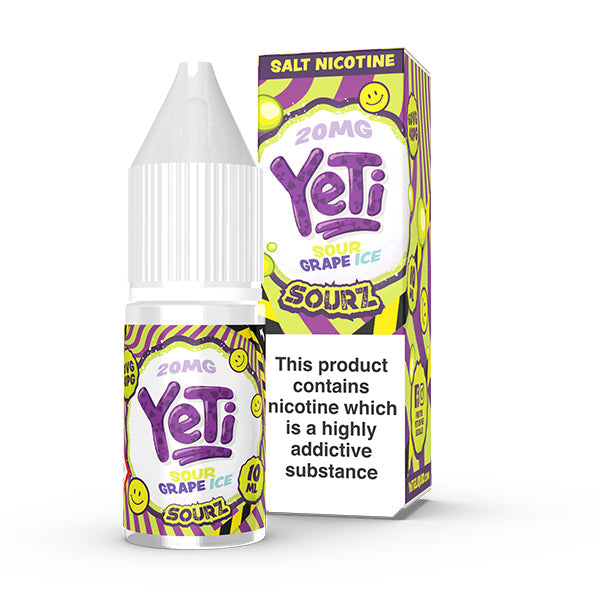 Grape Ice Nic Salt by Yeti - Nic Salts UK
