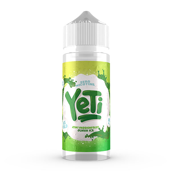 Yeti Ice Cold Kiwi Passionfruit Guava Ice 0mg 100ml Shortfill E-Liquid