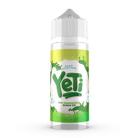Yeti Kiwi Passionfruit Guava Ice 100ml Shortfill