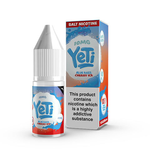 Yeti Blue Razz Cherry Ice 10ml Nic Salt