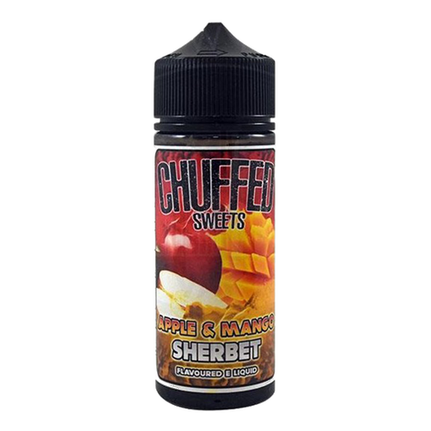 Chuffed Sweets Apple & Mango Sherbet 100ml Shortfill
