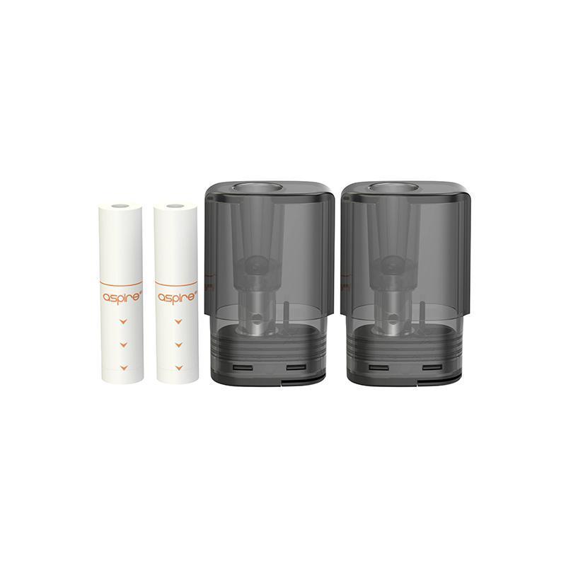 Aspire Vilter Replacement Pod 1.0ohm 2pcs - Vape Pod System Kits UK Aspire Vilter Replacement Pod 1.0ohm 2pcs - Vape Pod System Kits UK