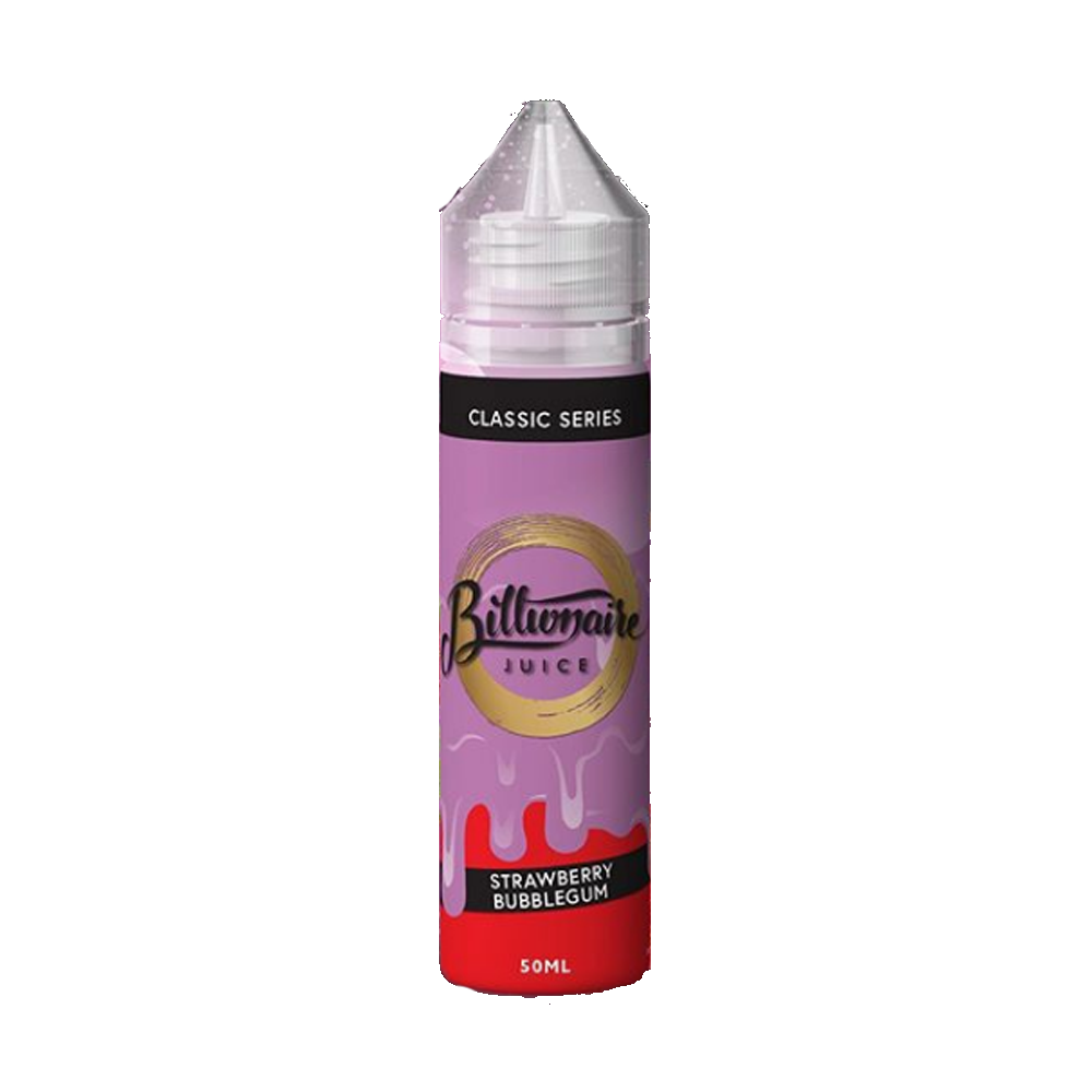 Strawberry Bubblegum by Billionaire Juice Classic Series 50ml Shortfill