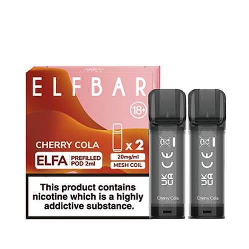 Elf Bar Elfa Prefilled Pods 2pcs Cherry Cola