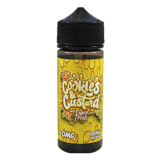 Vaper Treats Cookies and Custard 0mg 100ml Shortfill E-Liquid