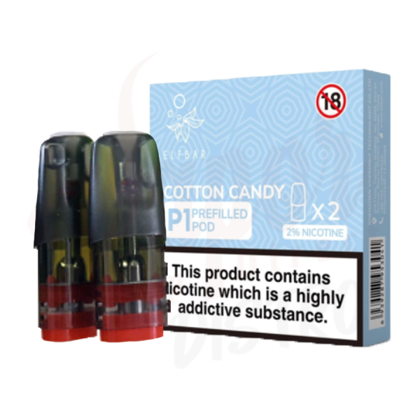 Elf Bar Mate500 P1 Prefilled Pods 2 Pack - Cotton Candy