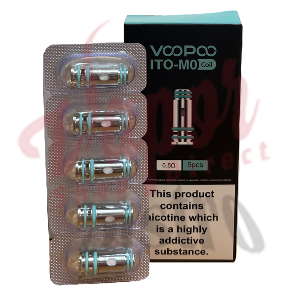 Voopoo ITO Replacement Coils (5pcs) ITO-M0 0.5ohm (18-25w)