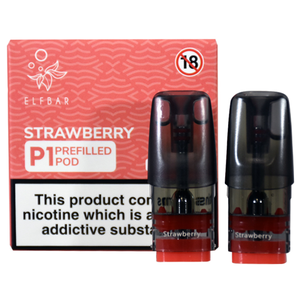 Elf Bar Mate500 P1 Prefilled Pods 2 Pack Strawberry
