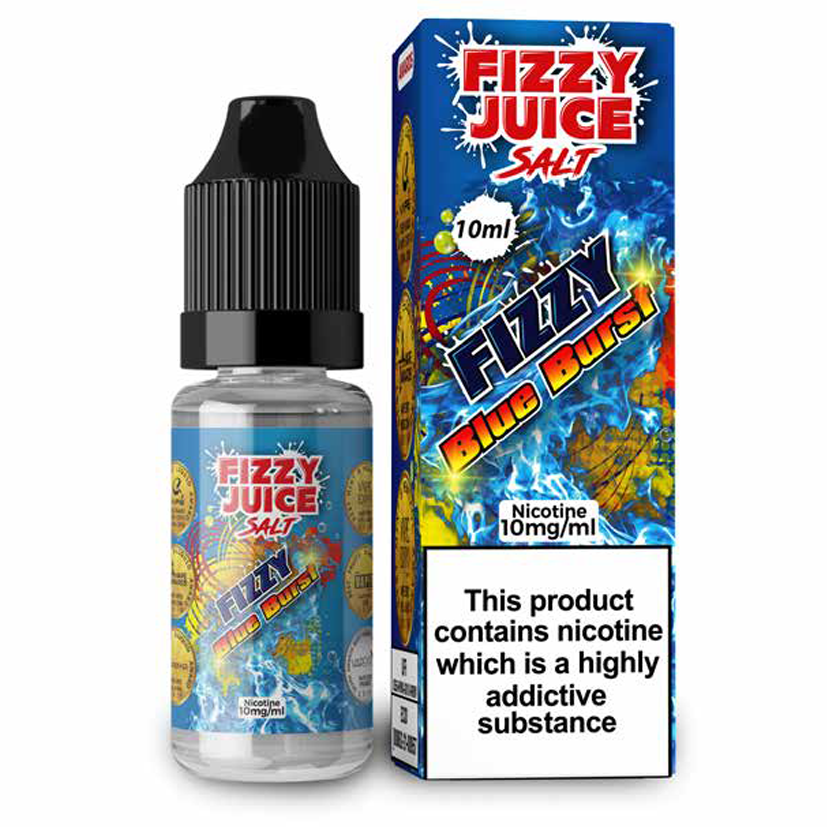 Fizzy Juice Blue Burst 10ml Nic Salt - 10mg