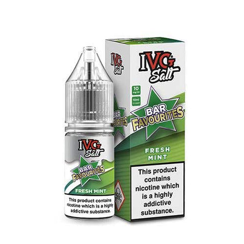 IVG Bar Favourites Fresh Mint 10ml Nic Salt