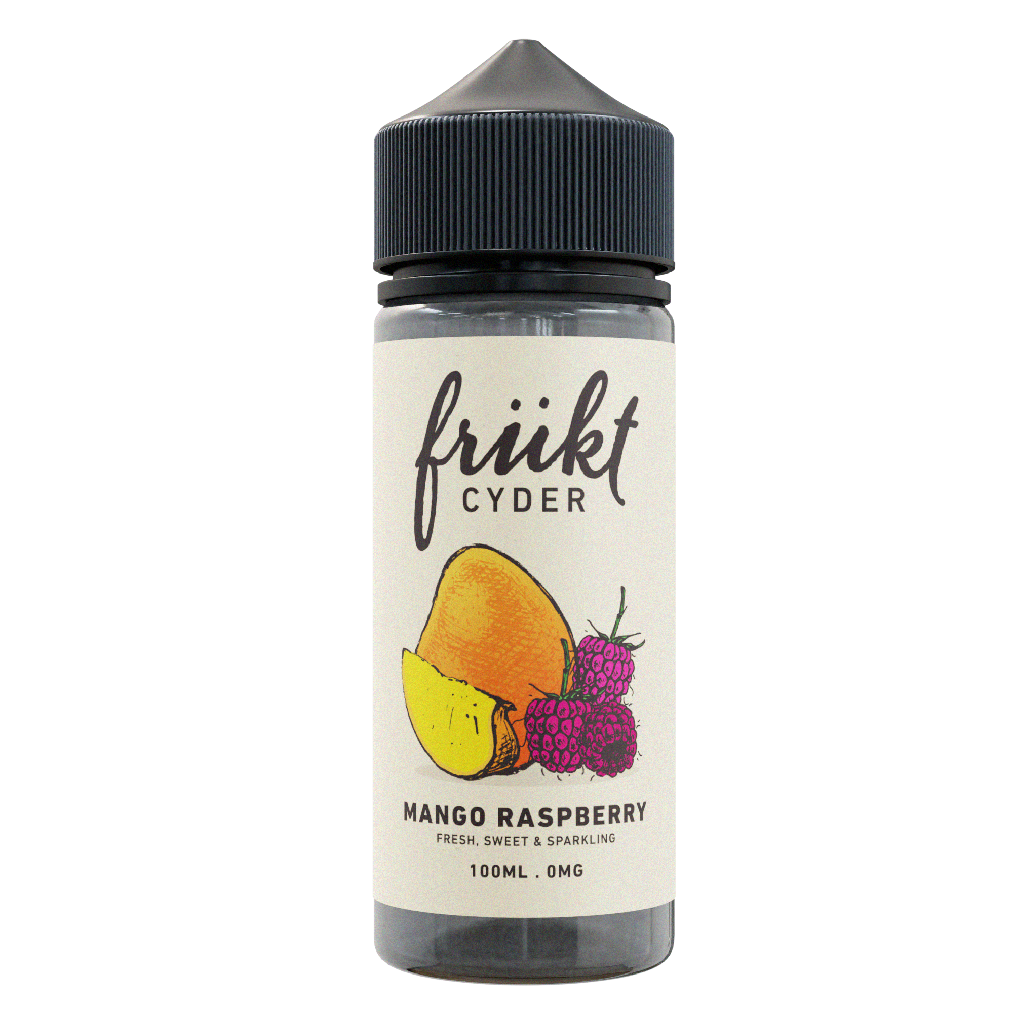 Frukt Cyder Mango Raspberry 0mg 100ml Shortfill