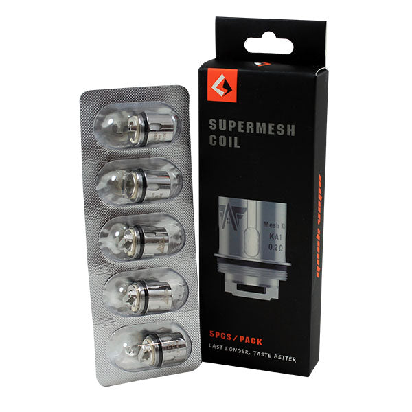 Geekvape Supermesh Replacement Coils (5pcs) X1 Mesh KA1 0.2Ω