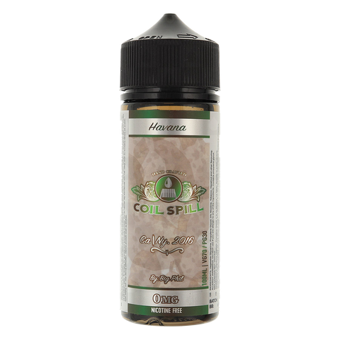 Coil Spill Havana 100ml Shortfill