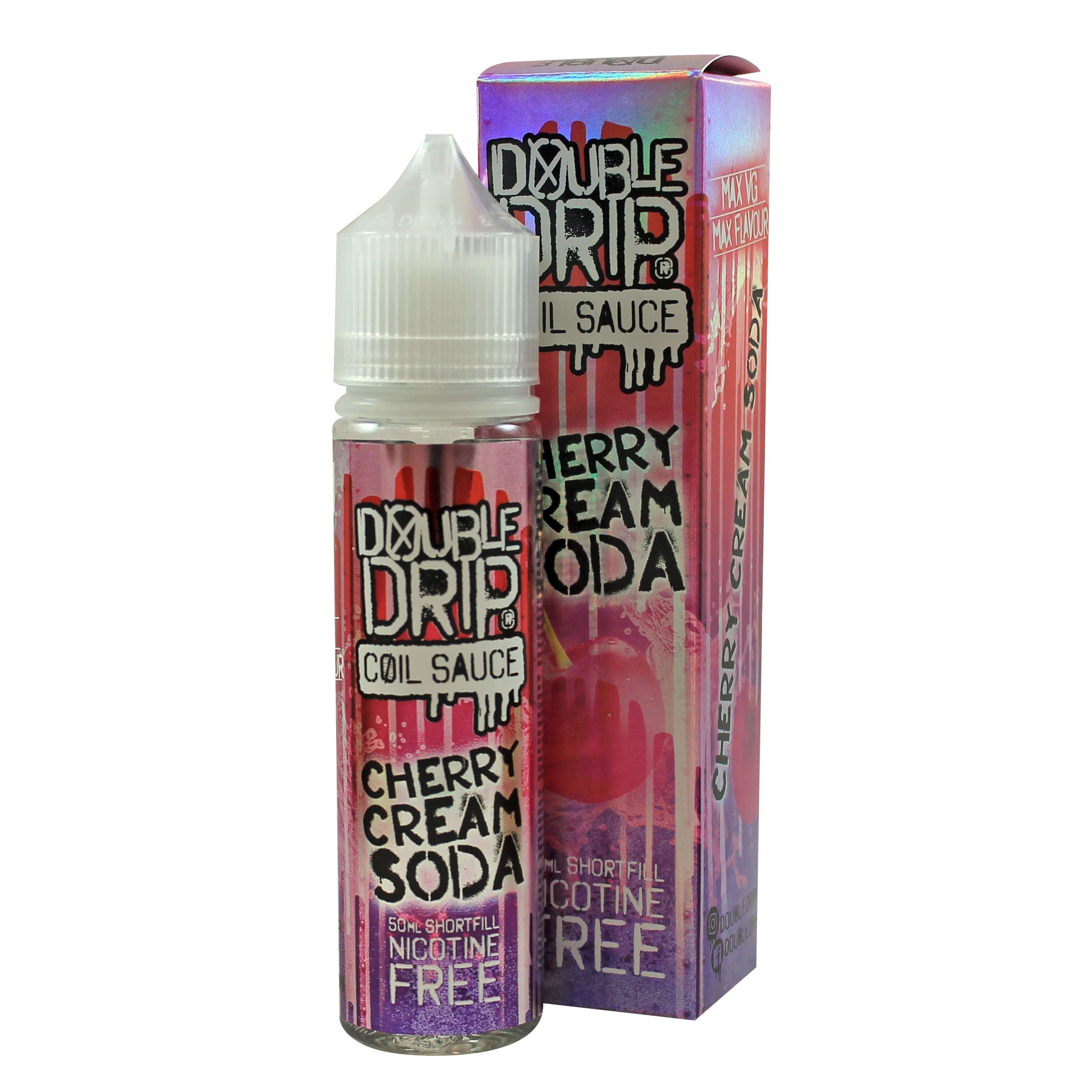 Double Drip Co Coil Sauce: Cherry Cream Soda 0mg 50ml Shortfill E-Liquid